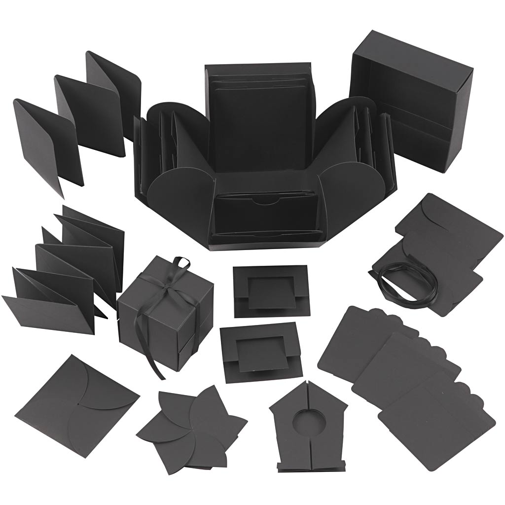 Caja explosiva negro — 1 ud