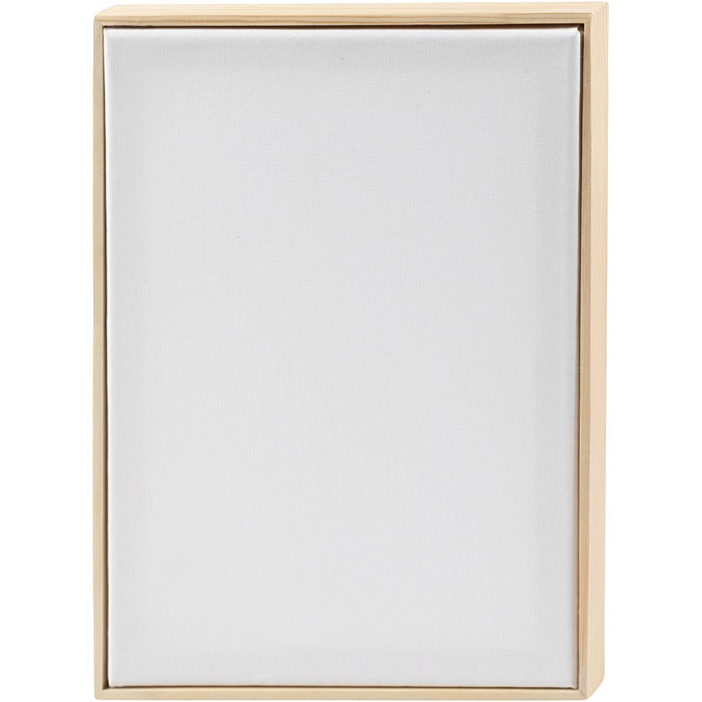 Lienzo entelado con marco blanco A4 280 g — 10 ud (1 pack)