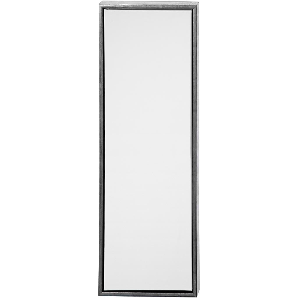 Lienzo con marco de madera plateado 30x90 cm 360 g — 1 ud