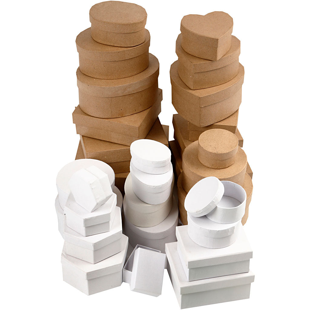 Cajas blanco — 30 ud (1 set)