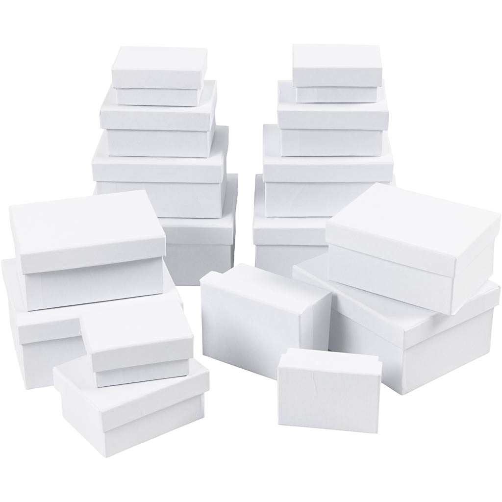 Cajas rectangulares — 4x4 ud (1 pack)