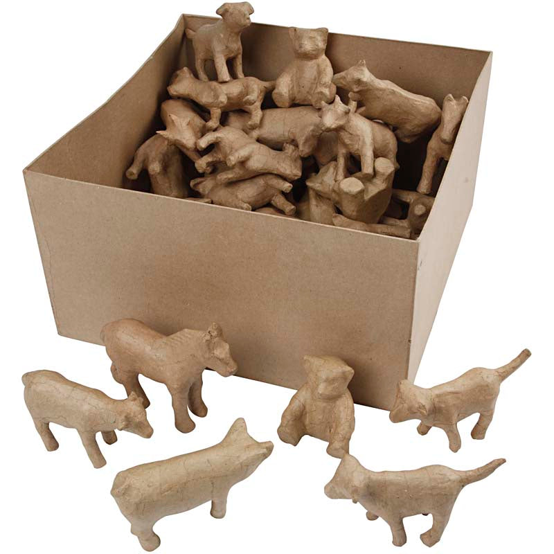 Animales pequeños decorativos — 60 ud (1 pack)