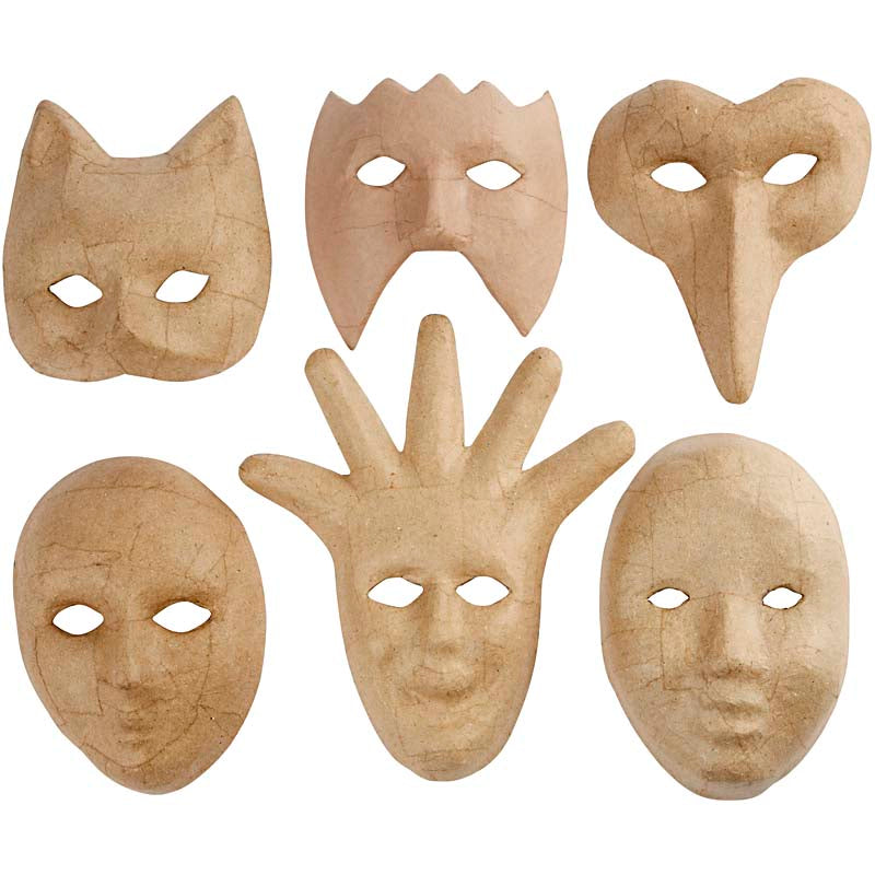 Máscaras — 6 ud (1 pack)