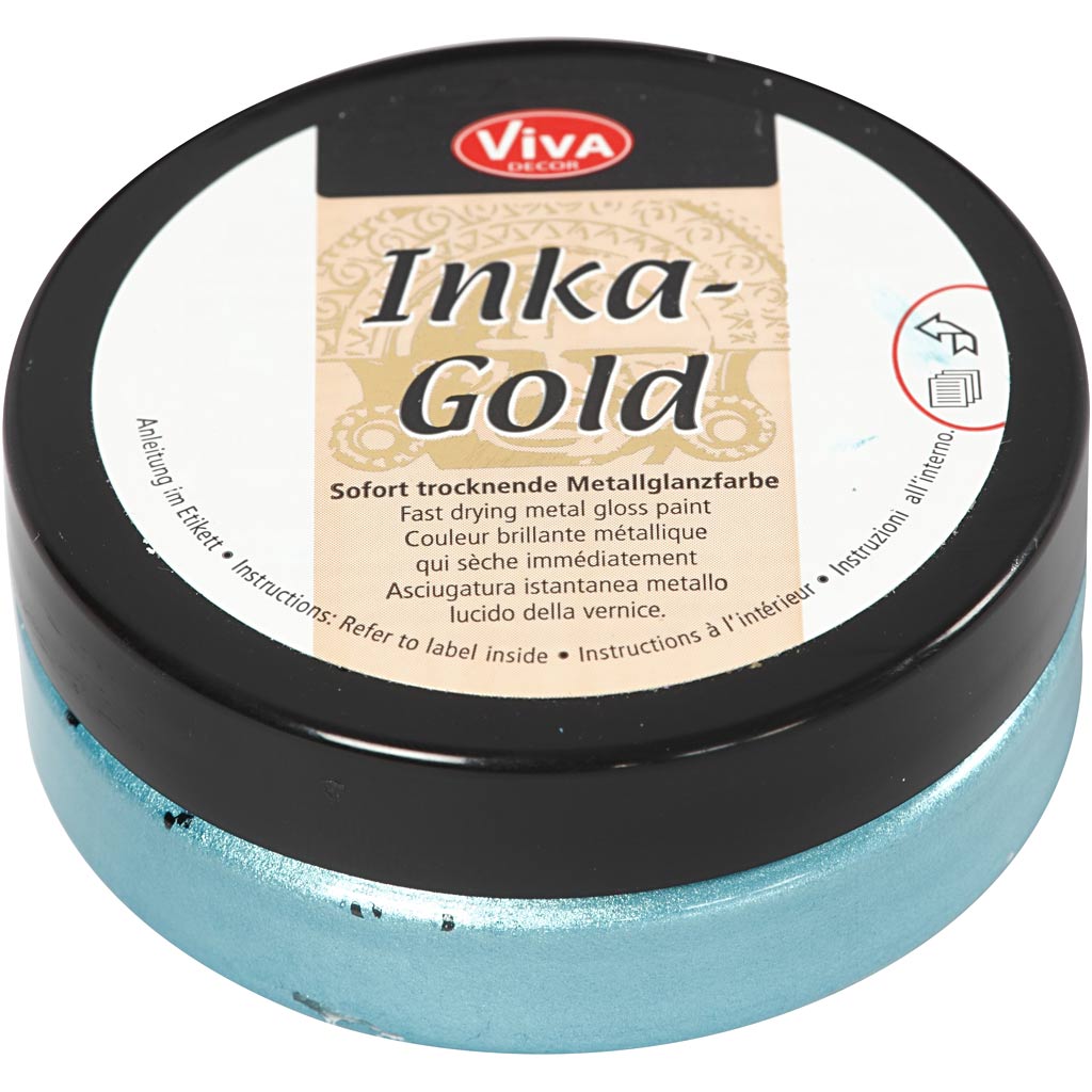 Cera dorada Inka Gold turquesa 50 ml