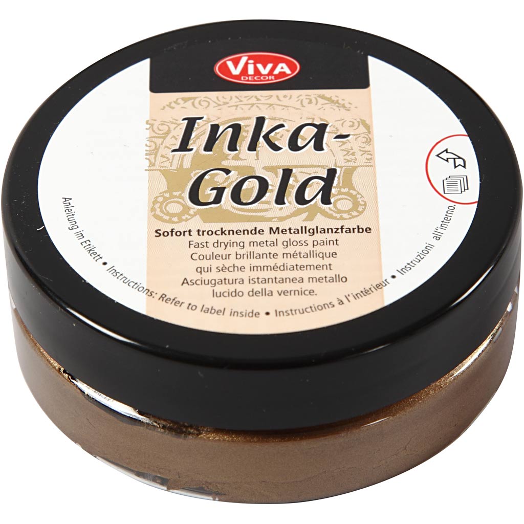 Cera dorada Inka Gold marrón 50 ml