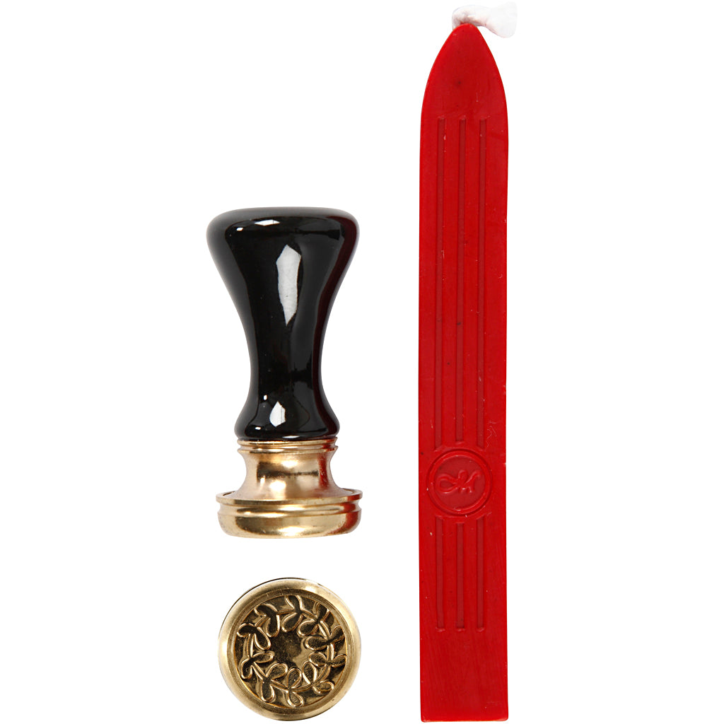 Set de lacre rojo ⌀ 17 mm — 1 set