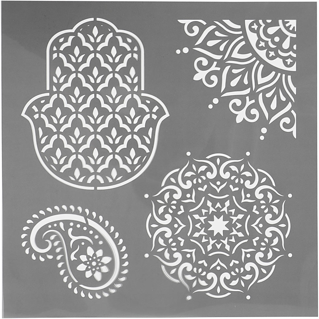 Plantilla 30.5x30.5 cm — 1 hojas