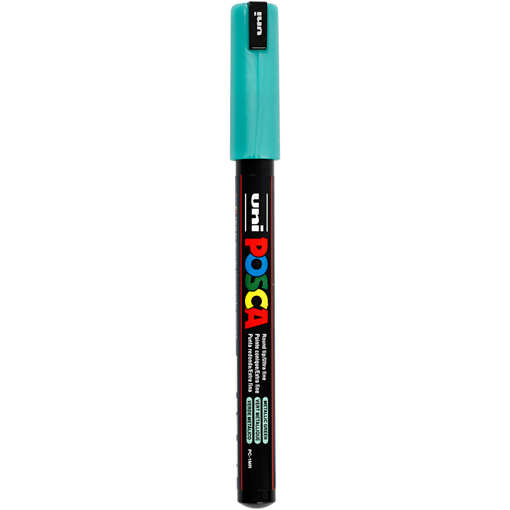 Rotulador Posca PC-1MR metalizado punta extra fina línea 0.7 mm — 1 ud