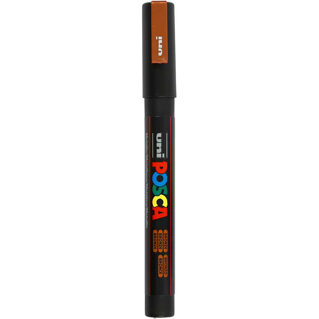 Rotulador Posca PC-3M bronce punta fina línea 0.9-1.3 mm — 1 ud