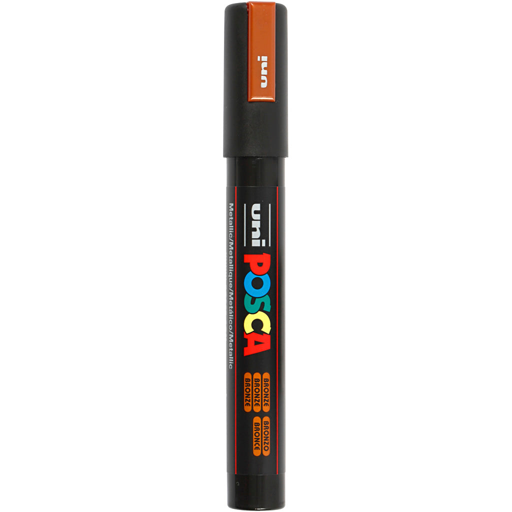 Rotulador Posca PC-5M bronce punta media línea 2.5 mm — 1 ud
