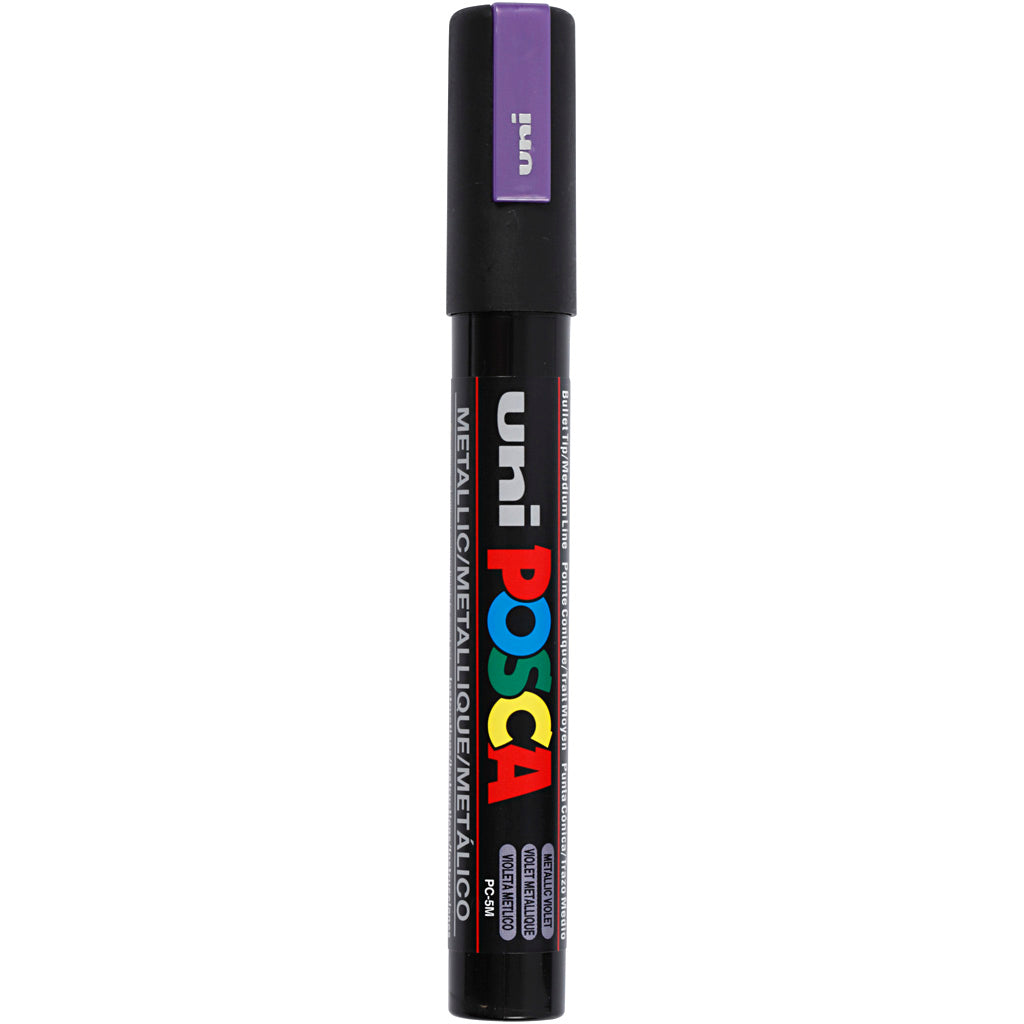 Rotulador Posca PC-5M metalizado punta media línea 2.5 mm — 1 ud