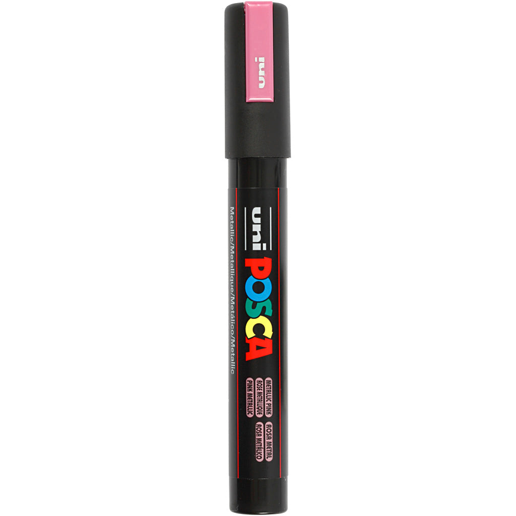 Rotulador Posca PC-5M metalizado punta media línea 2.5 mm — 1 ud