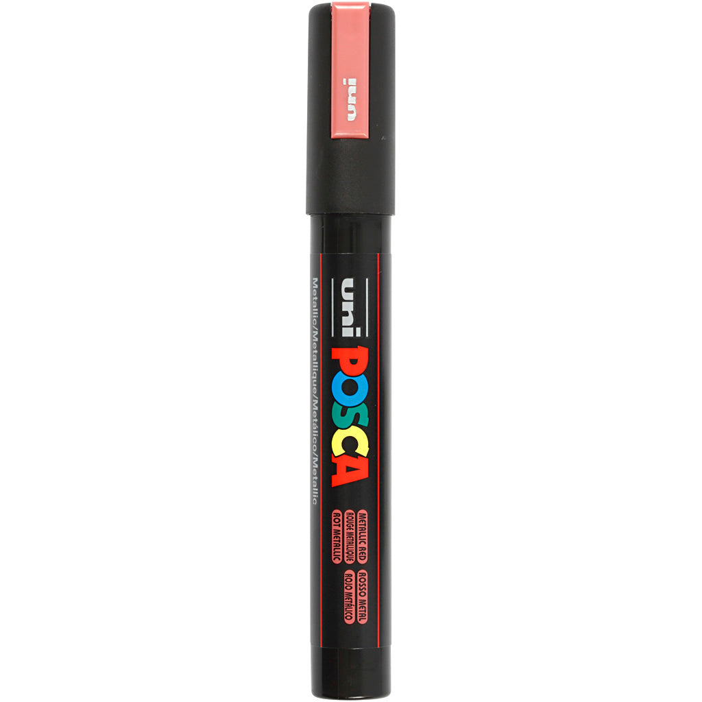 Rotulador Posca PC-5M metalizado punta media línea 2.5 mm — 1 ud