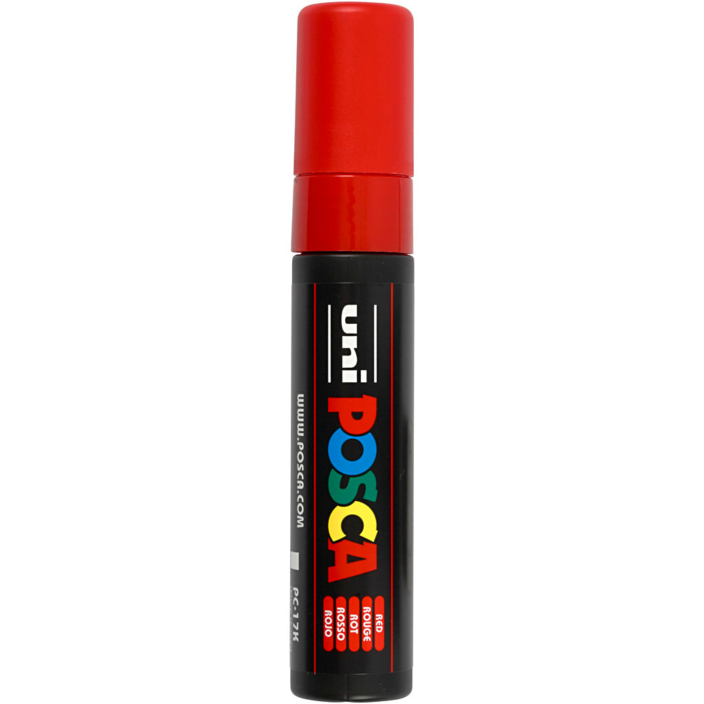 Rotulador Posca PC-17K rojo punta gruesa línea 15 mm — 1 ud