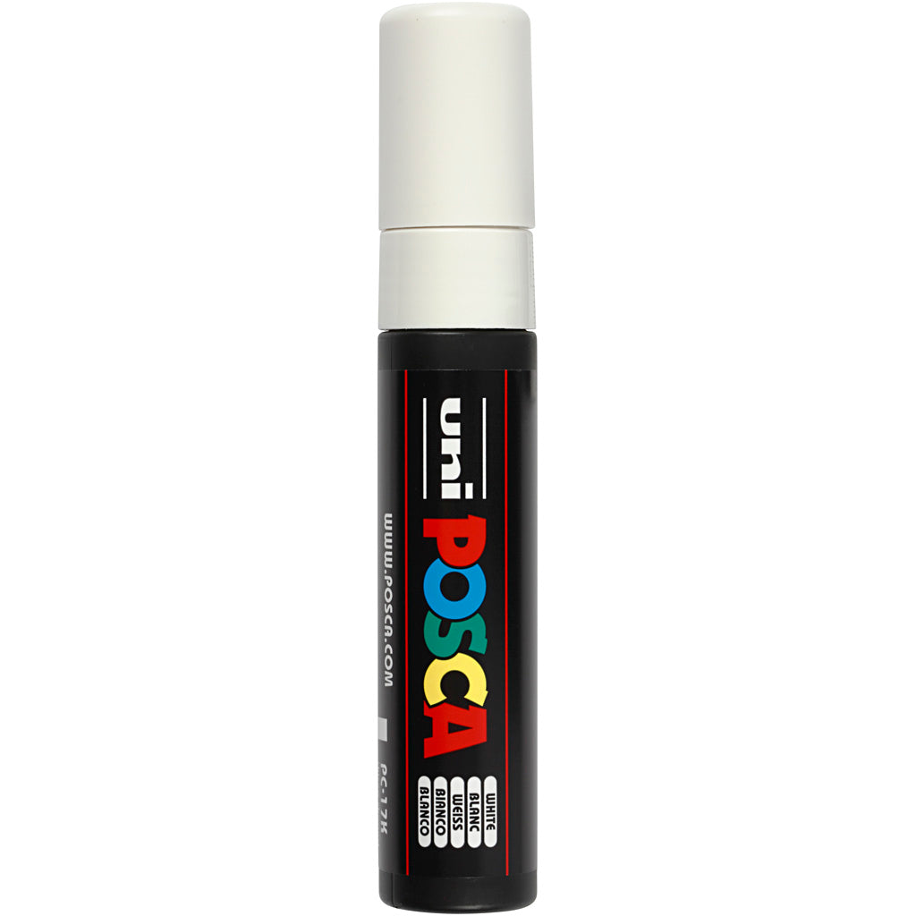 Rotulador Posca PC-17K blanco punta gruesa línea 15 mm — 1 ud