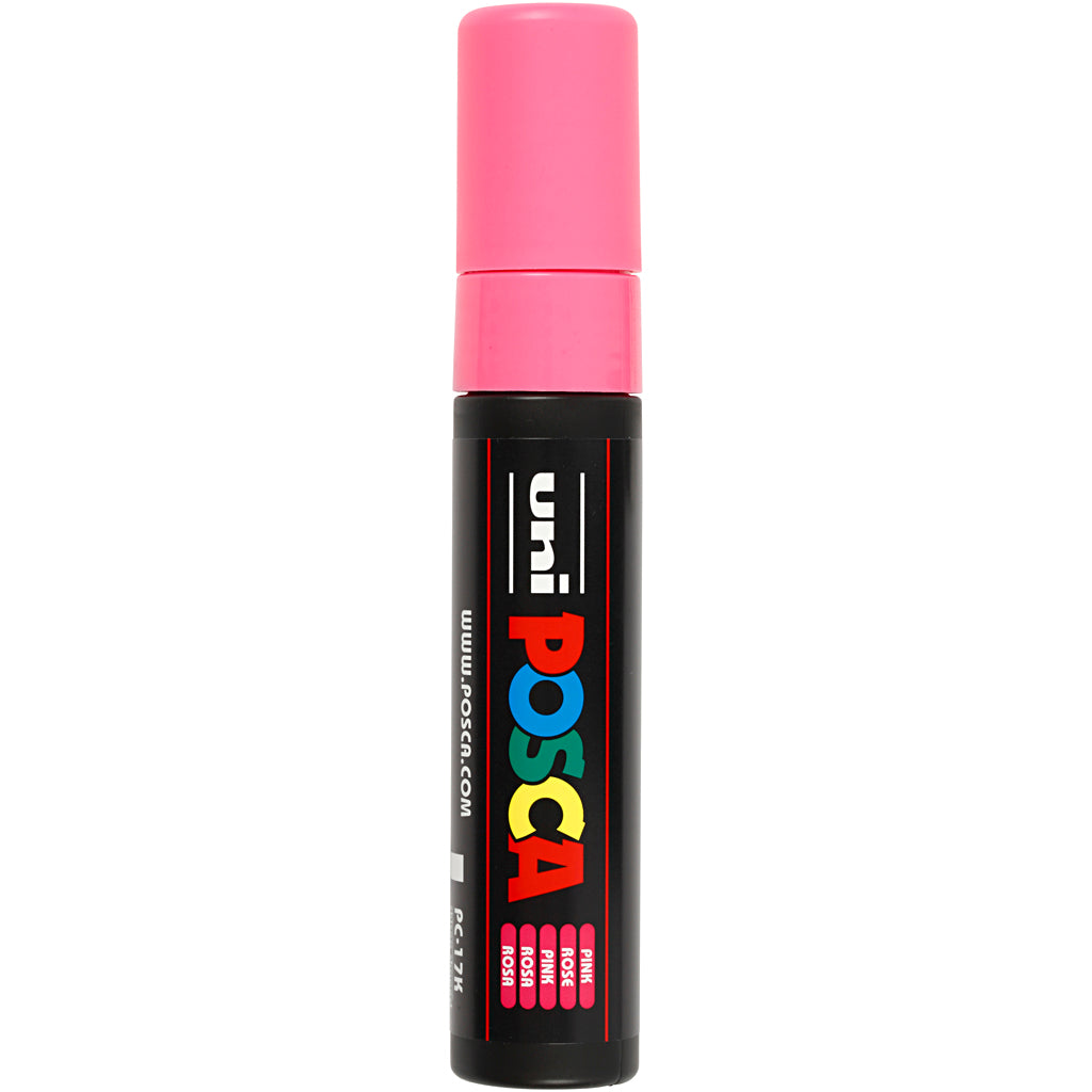 Rotulador Posca PC-17K rosa punta gruesa línea 15 mm — 1 ud