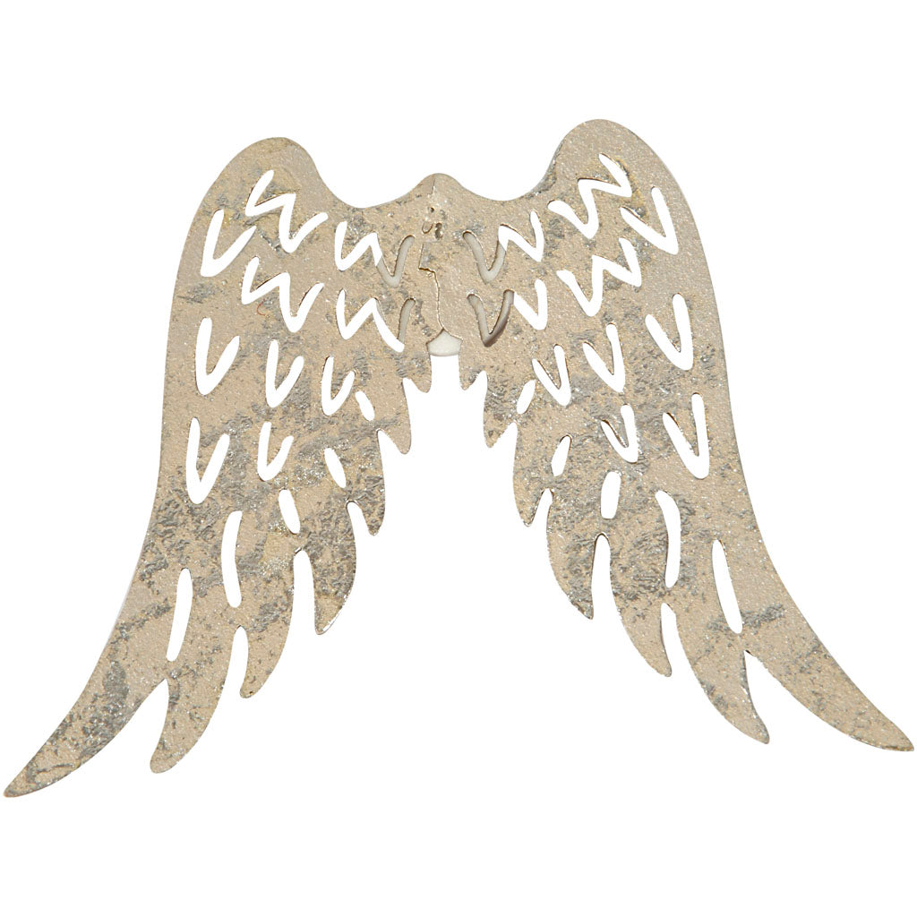Alas de metal — 30 ud (1 pack)