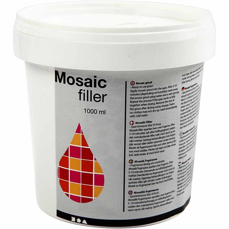 Junta para mosaico blanco 1000 ml