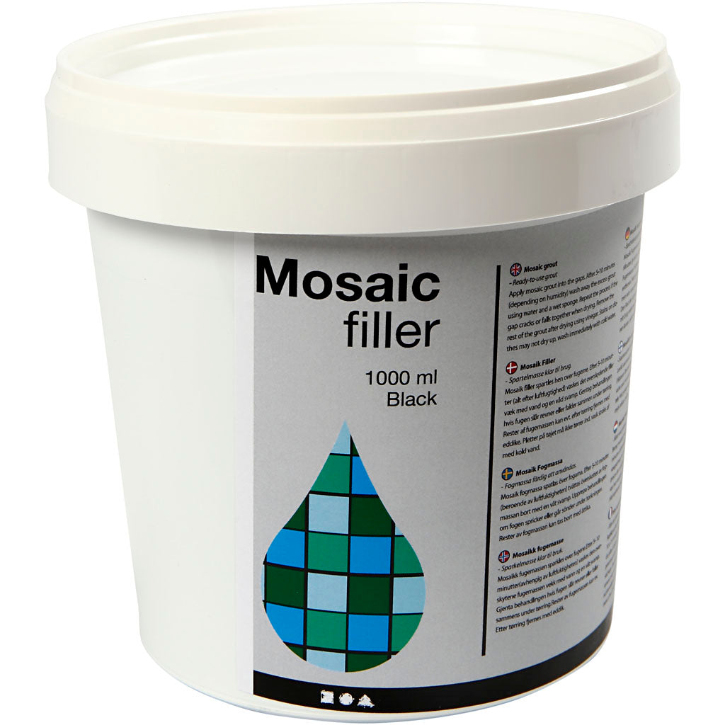 Junta para mosaico negro 1000 ml