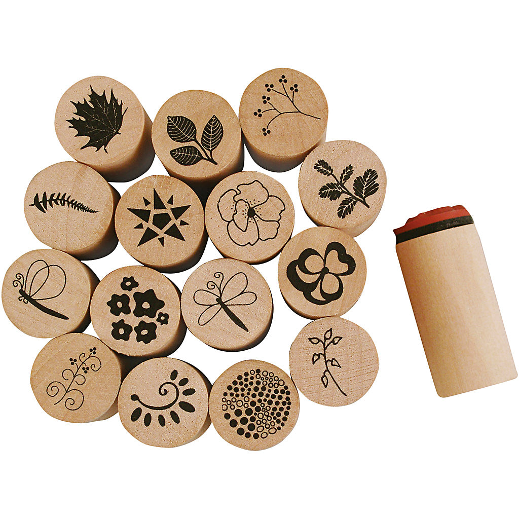 Sellos Deco Art ⌀ 20 mm — 15 ud (1 pack)