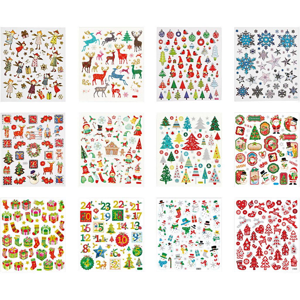 Libro de pegatinas 15x16.5 cm — 12 hojas (1 pack)
