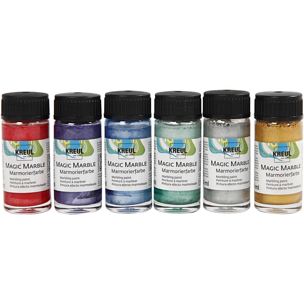 Pintura efecto mármol metalizado 20 ml