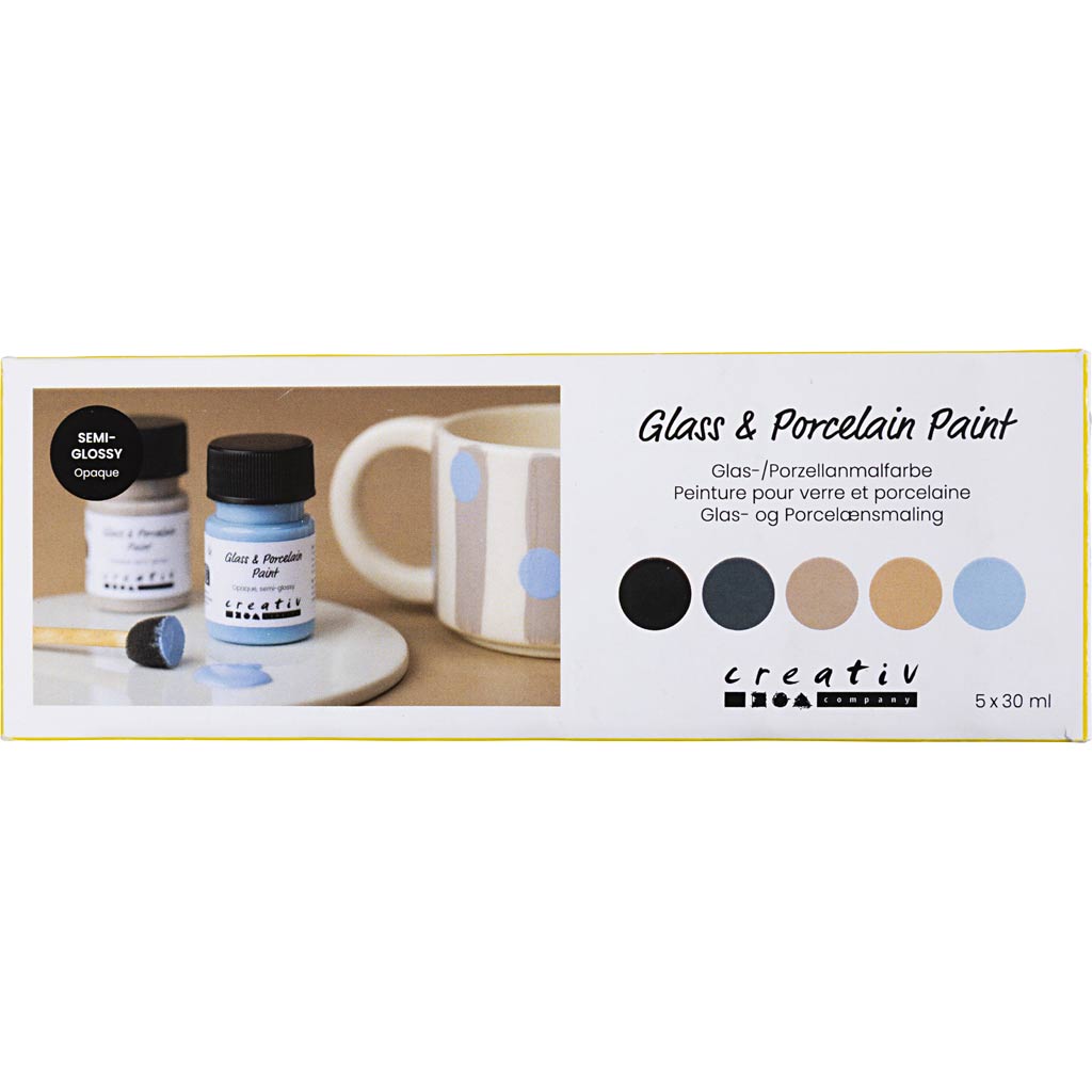 Pintura para vidrio y porcelana 30 ml