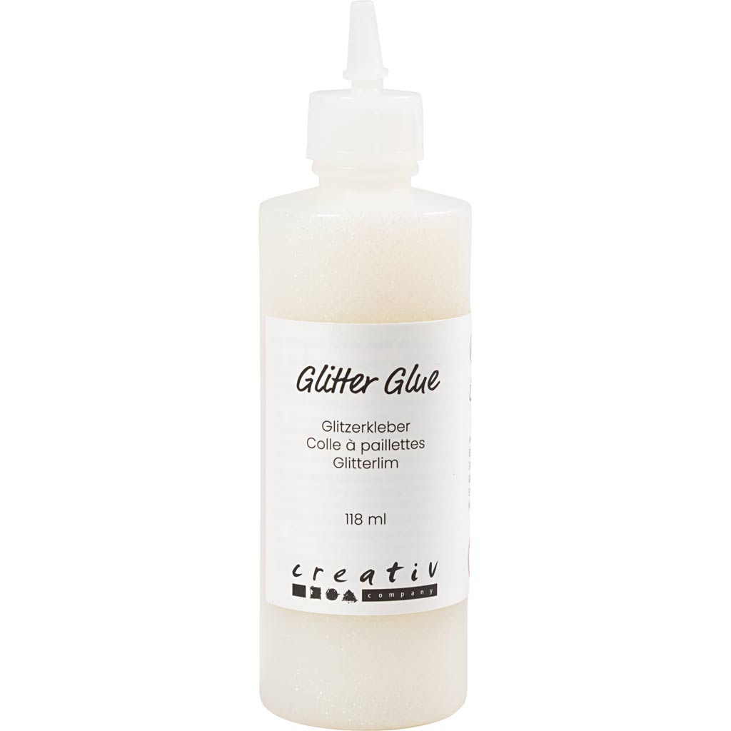Cola con purpurina blanco 118 ml