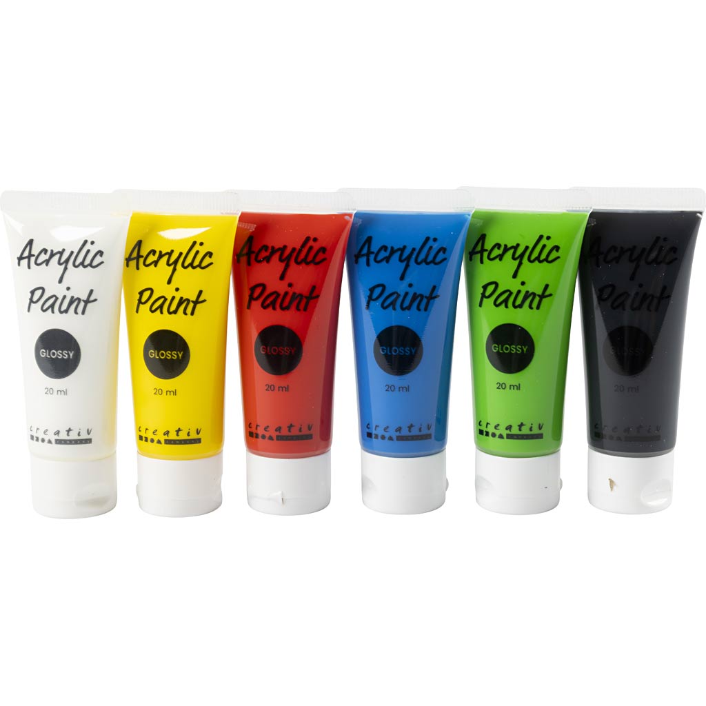 Pintura acrílica brillante 20 ml