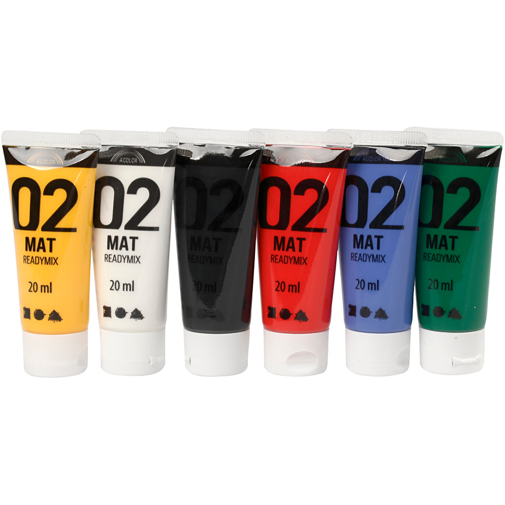 Pintura acrílica mate 20 ml