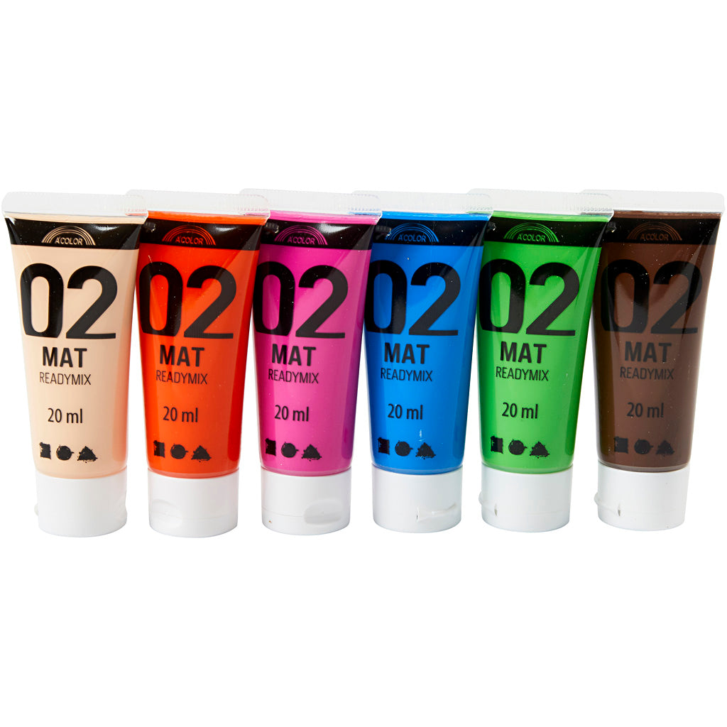 Pintura acrílica mate 20 ml