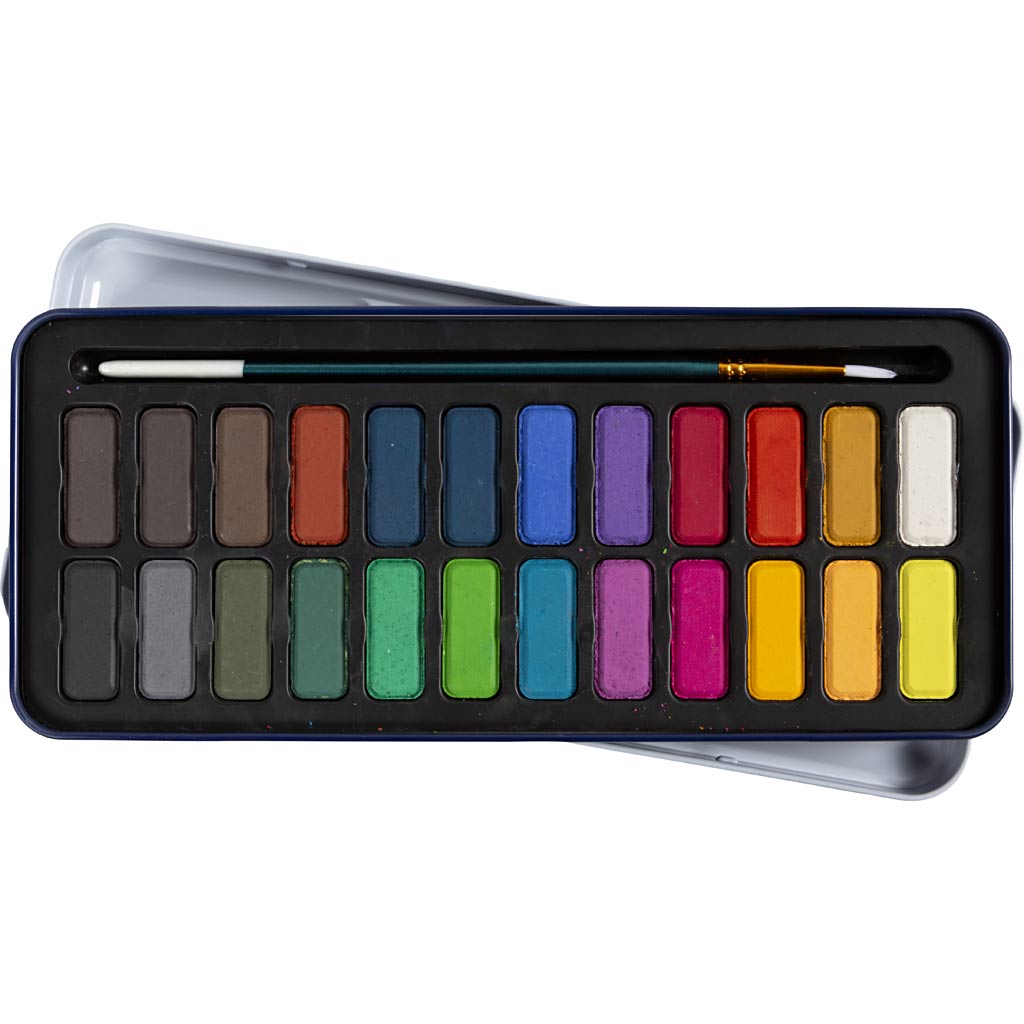Kit de acuarela colores surtidos 12x30 mm