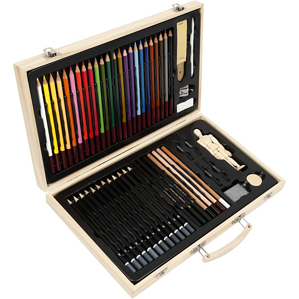 Set de boceto y dibujo colores surtidos — 1 ud