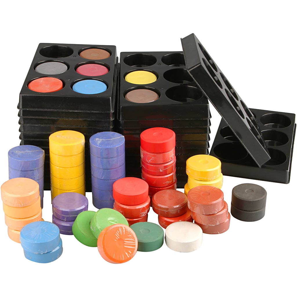 Acuarelas colores surtidos ⌀ 44 mm — 1 set