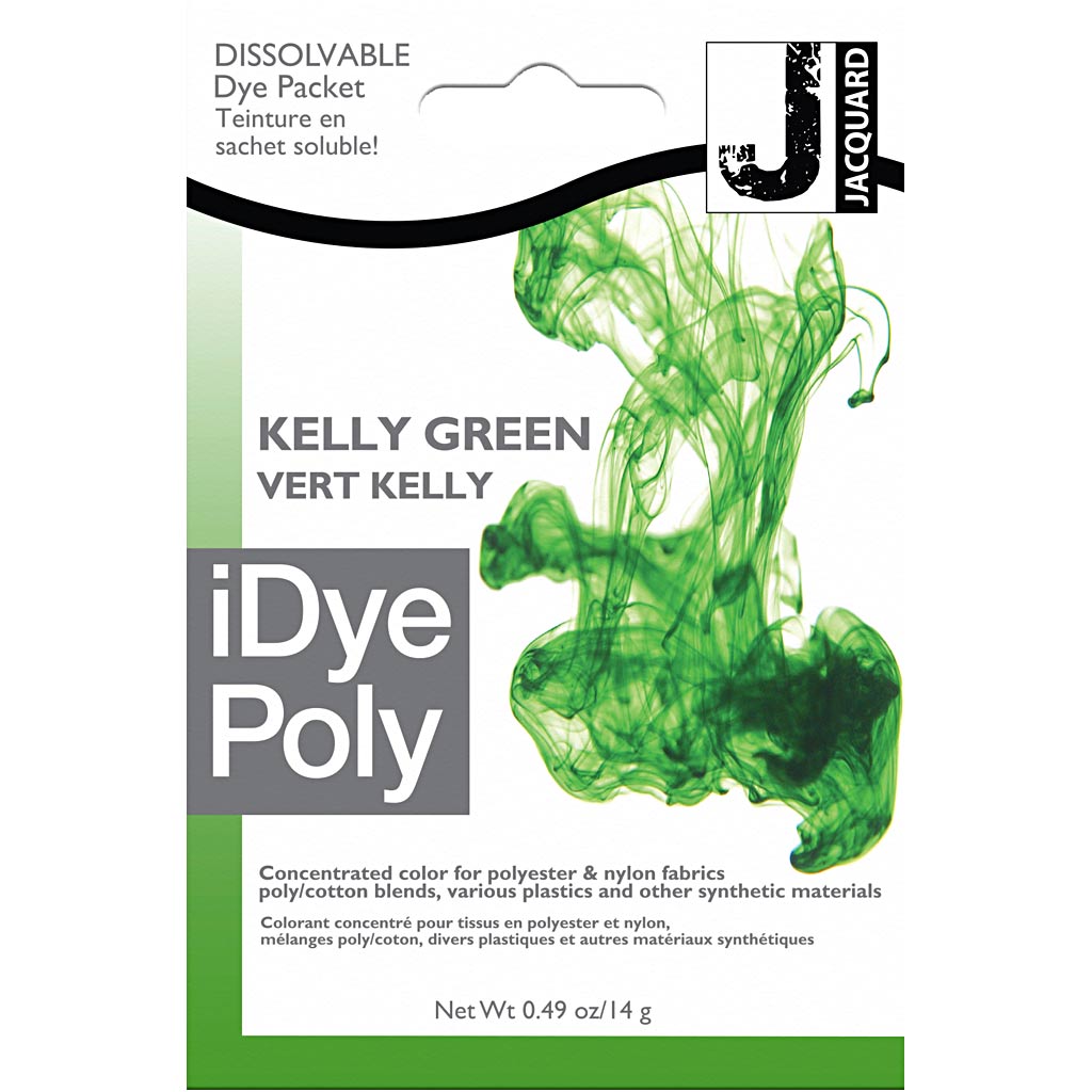 Tinte iDye Poly para sintéticos verde claro 14 g