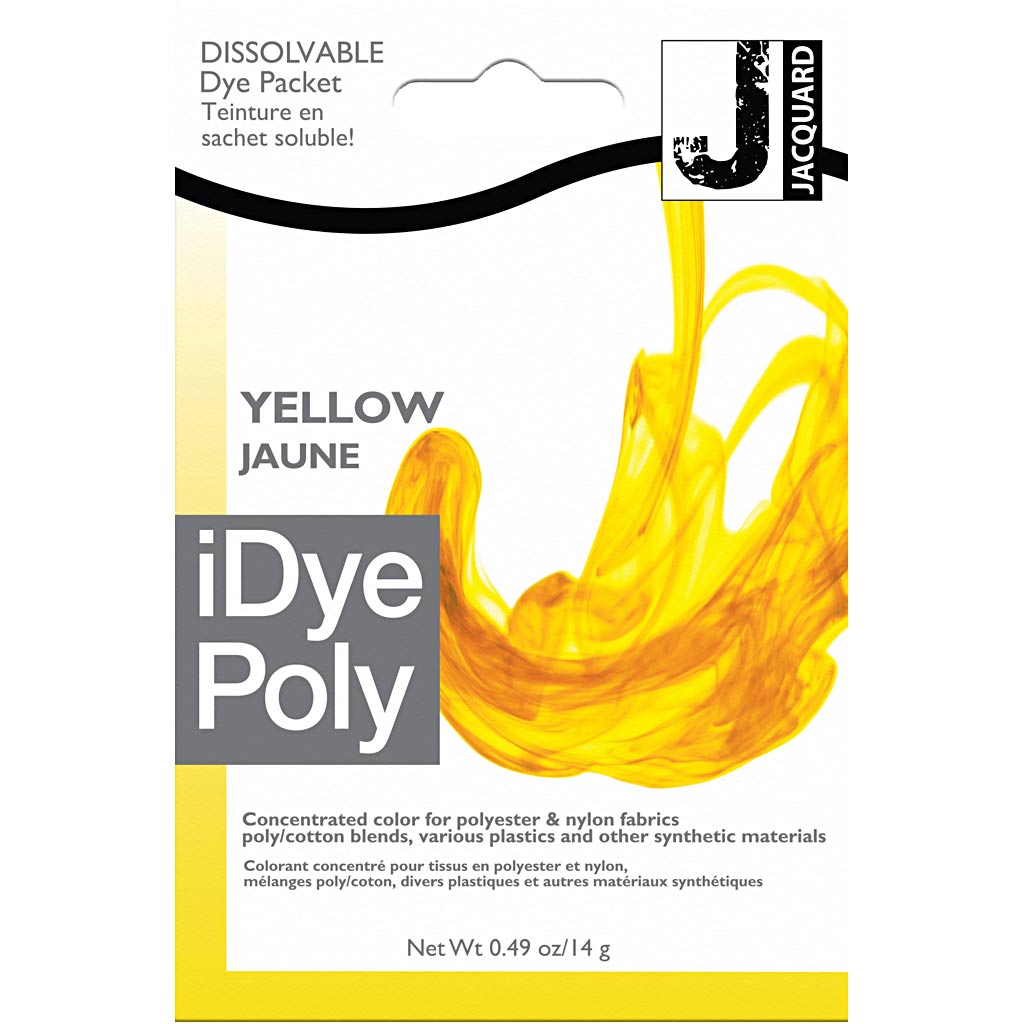 Tinte iDye Poly para sintéticos amarillo 14 g