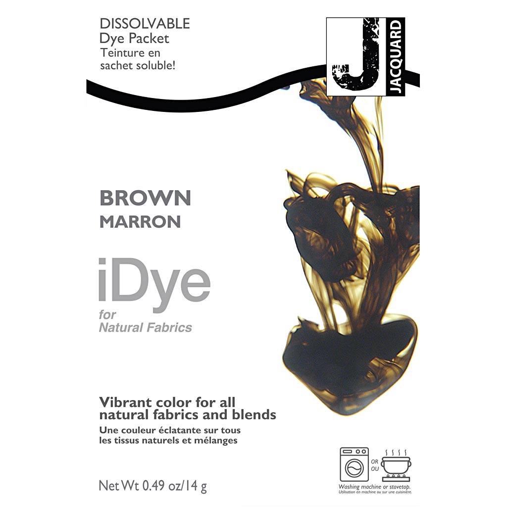 Tinte iDye para fibras naturales marrón 14 g