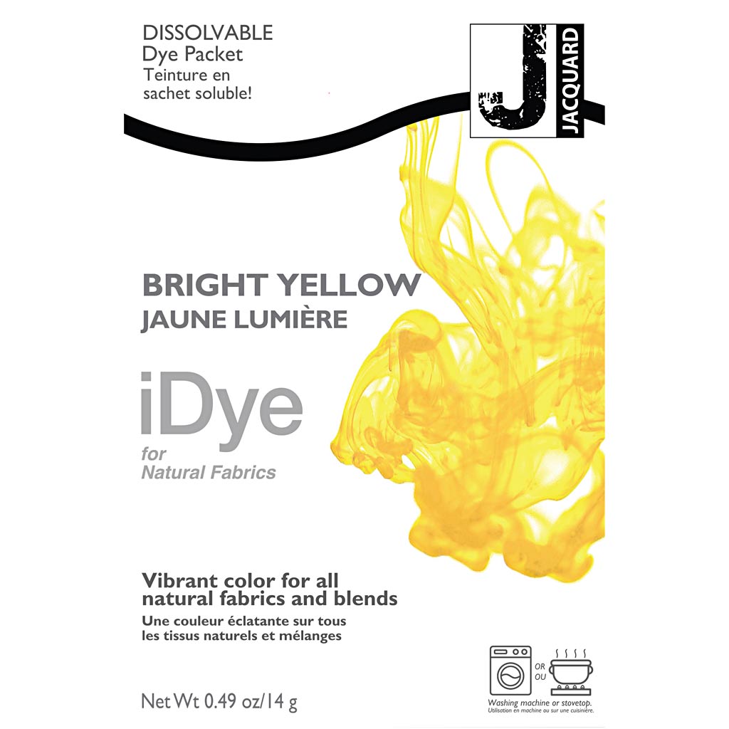 Tinte iDye para fibras naturales amarillo 14 g