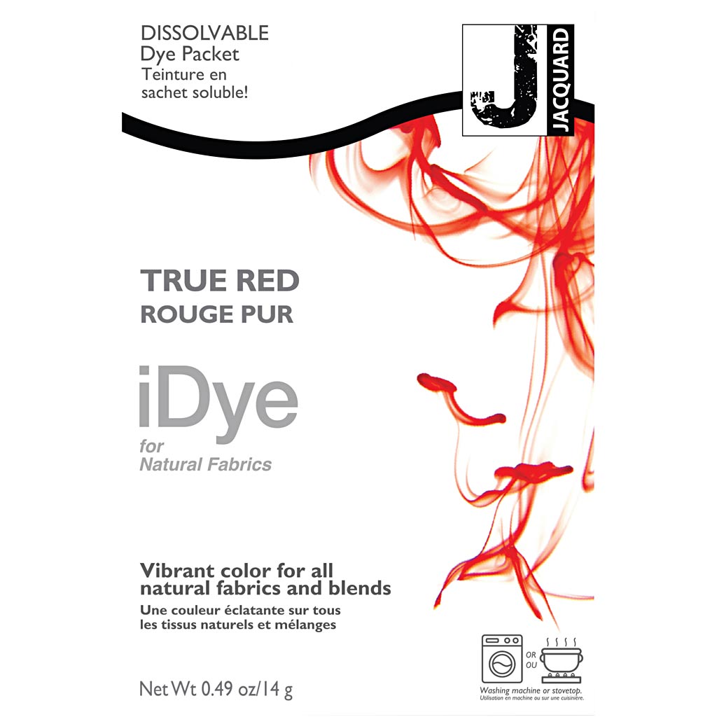 Tinte iDye para fibras naturales rojo 14 g