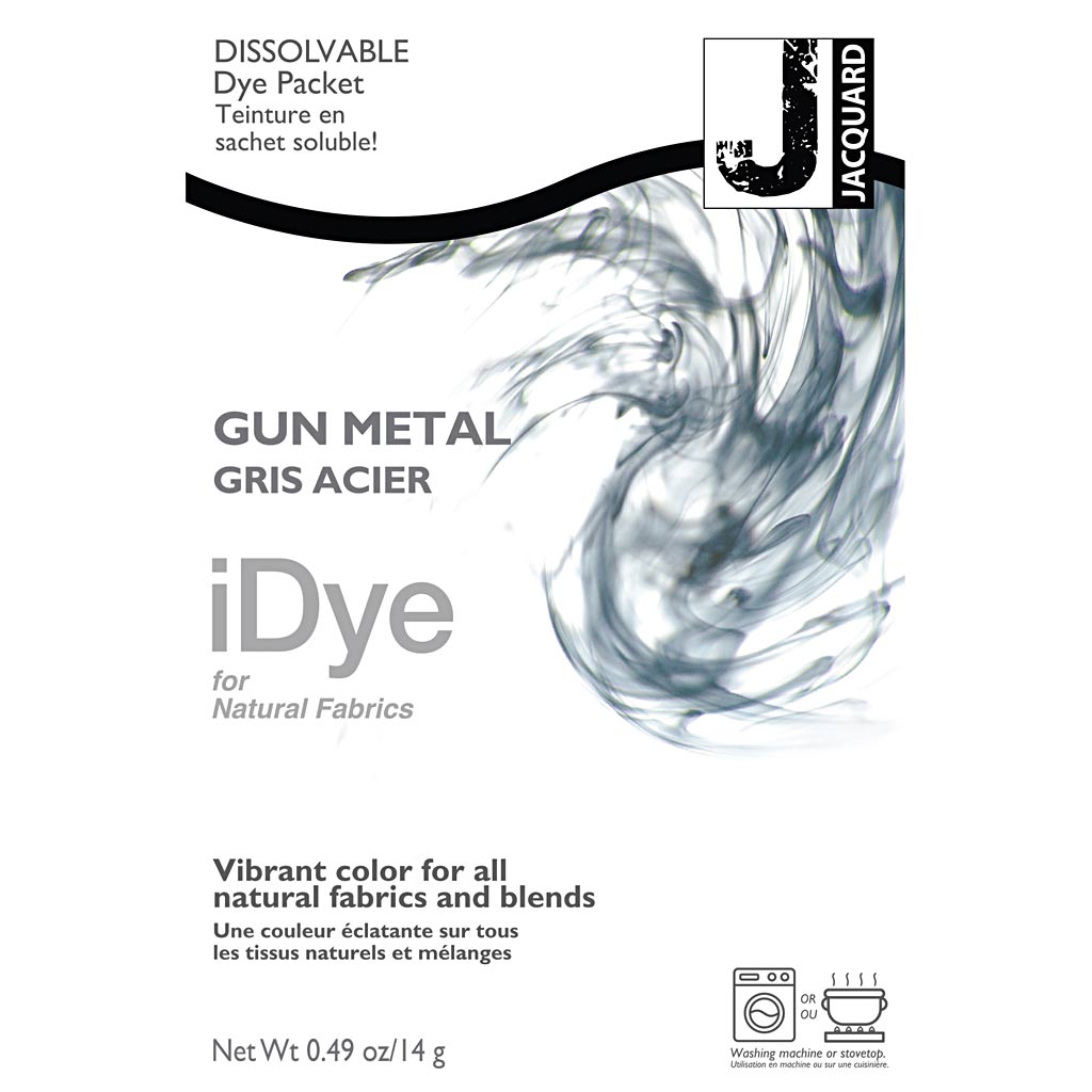 Tinte iDye para fibras naturales gris 14 g