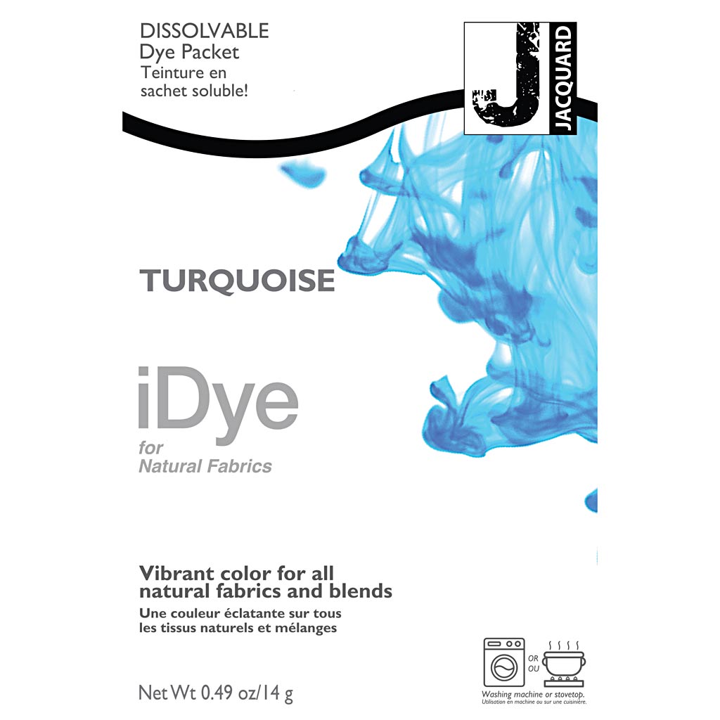 Tinte iDye para fibras naturales turquesa 14 g