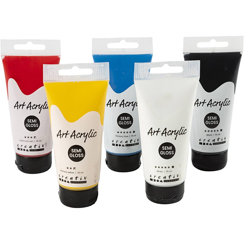 Pintura acrílica Art colores surtidos 75 ml
