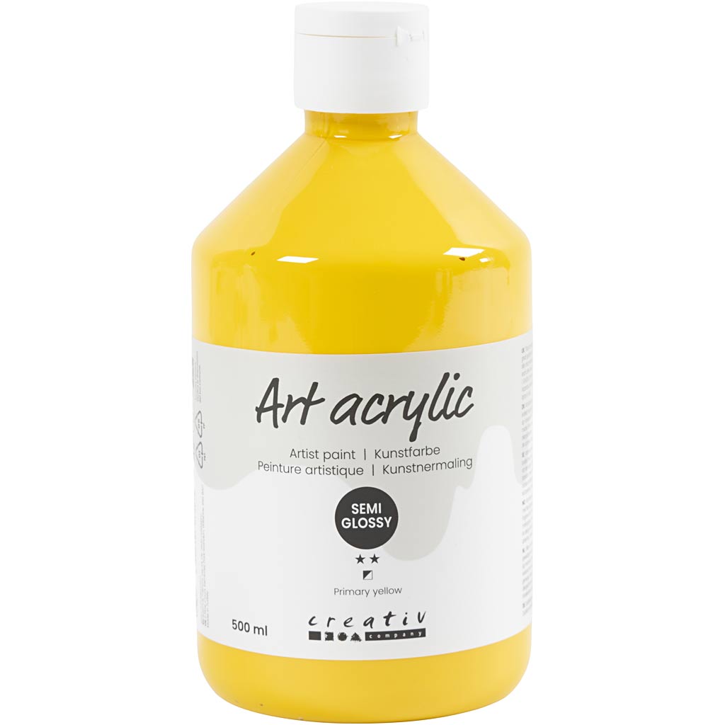 Pintura acrílica Art transparente 500 ml