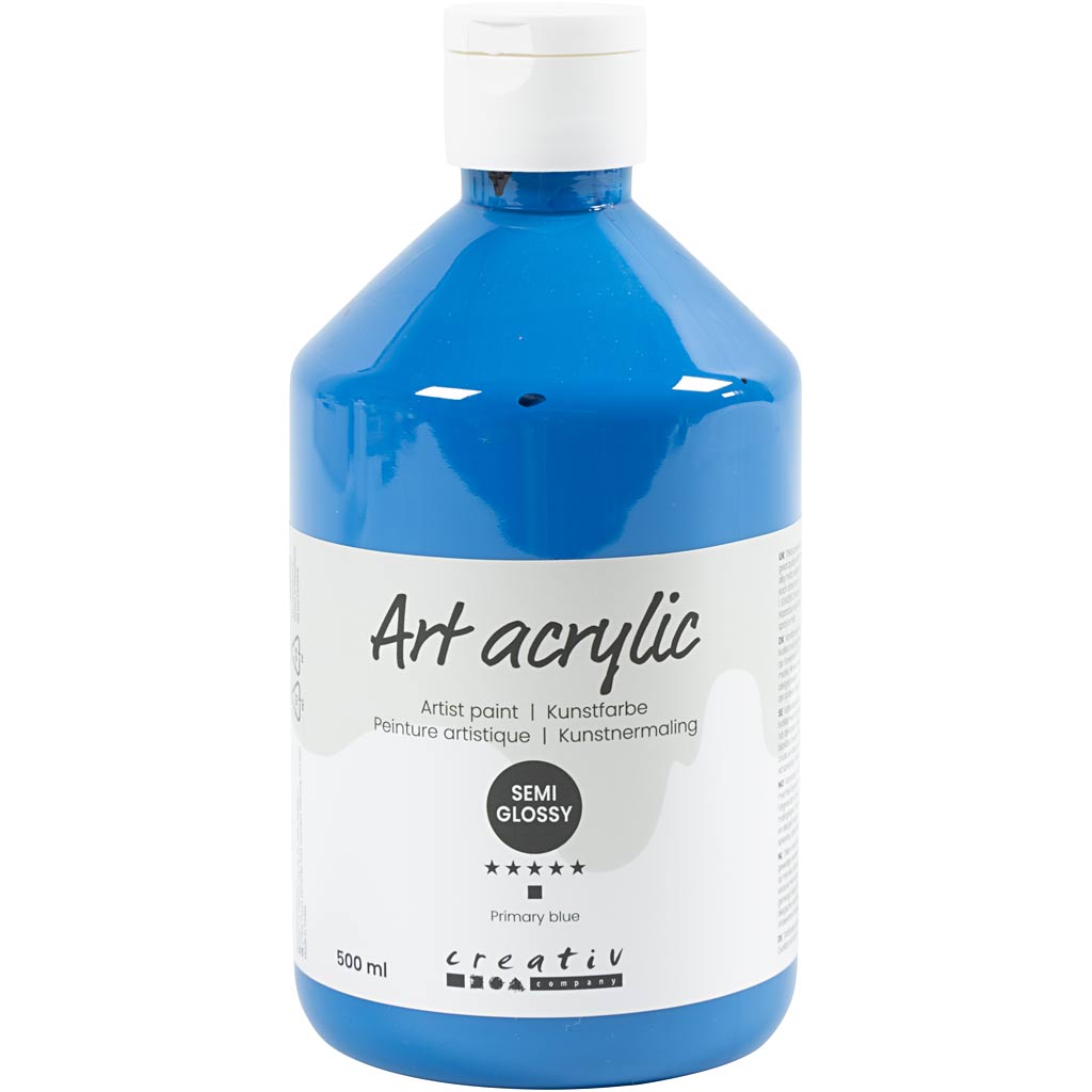 Pintura acrílica Art transparente 500 ml