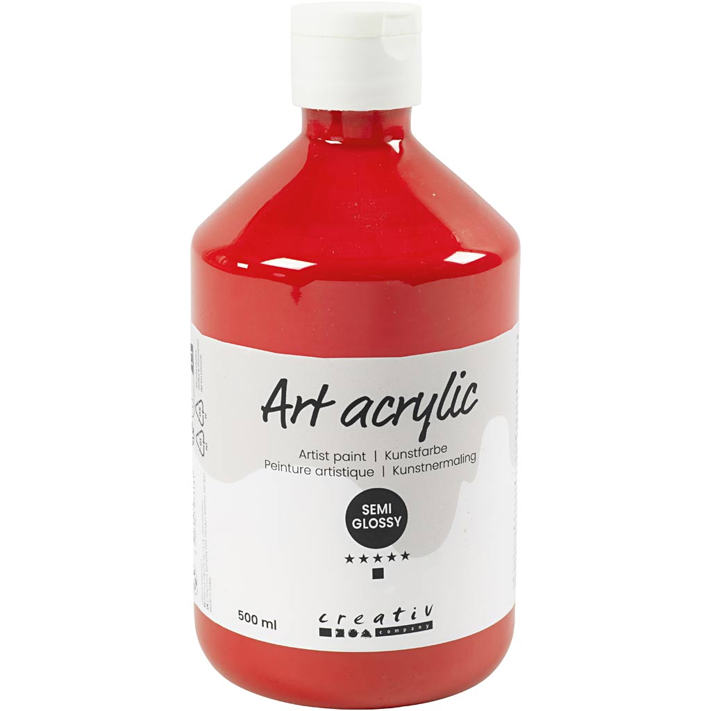 Pintura acrílica Art transparente 500 ml