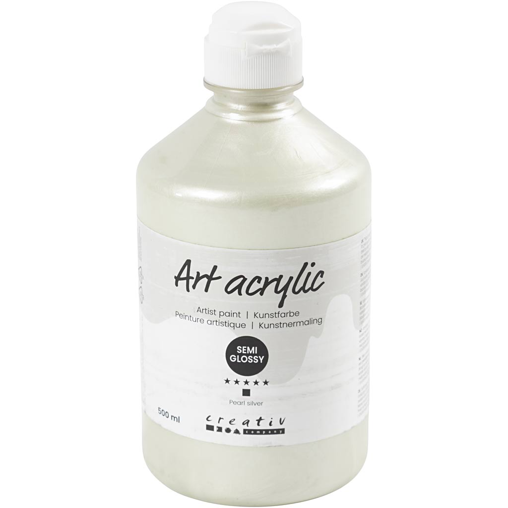 Pintura acrílica Art plateado 500 ml