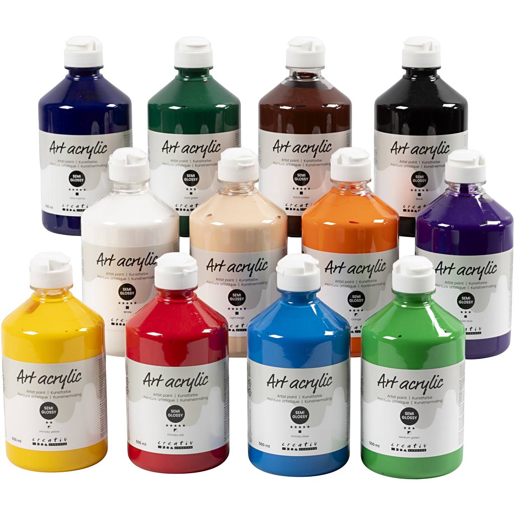 Pintura acrílica Art 500 ml