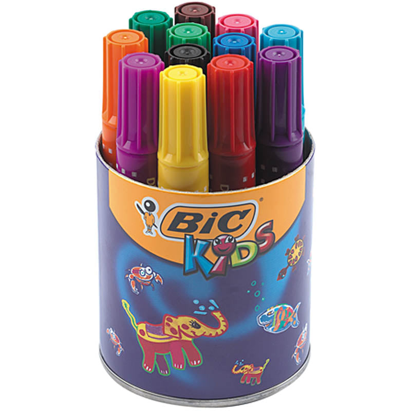 Rotuladores jumbo Decoralo colores surtidos línea 4 mm — 12 ud (1 pack)