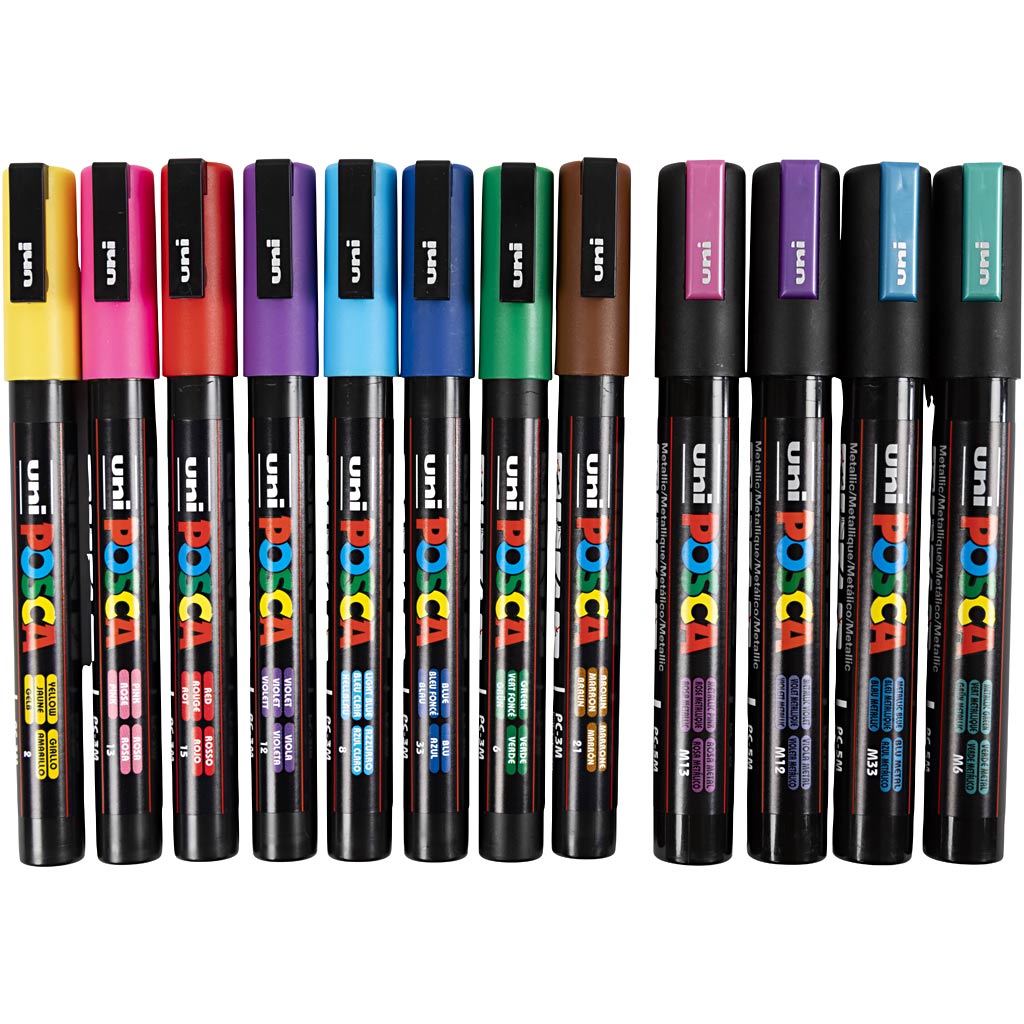 Rotulador Posca PC-5M colores surtidos