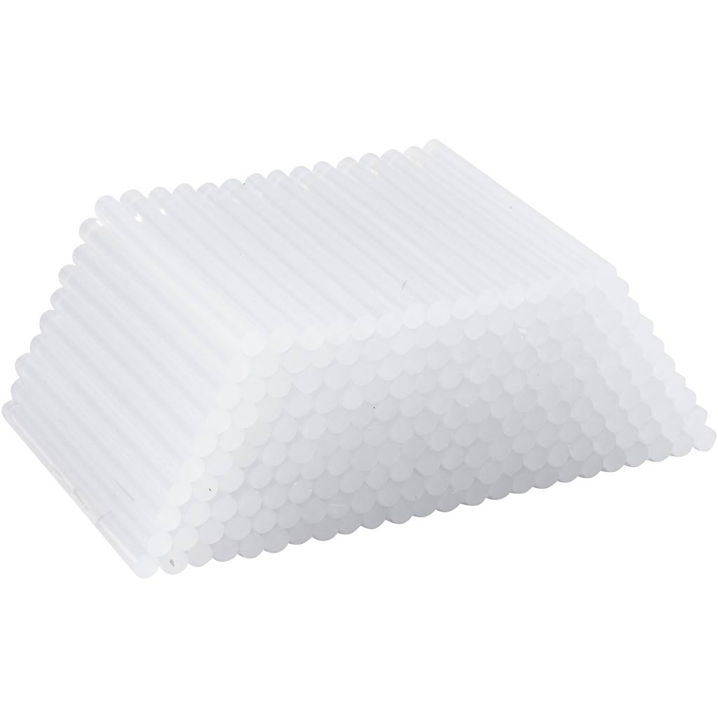 Barras de cola mini para pistola ⌀ 7 mm — 200 ud (1 pack)